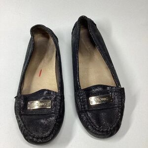 Vionic Sydney‎ loafer black slip on orthopedic leather size 7